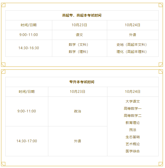 2021年河北成人高考英語哪天考試？