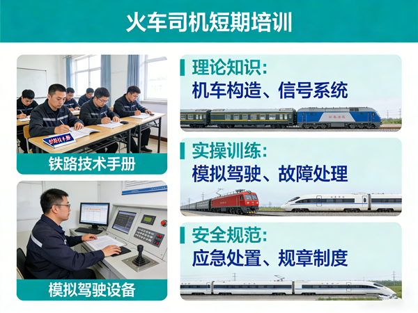 火車司機(jī)駕駛證短期培訓(xùn)包過嗎