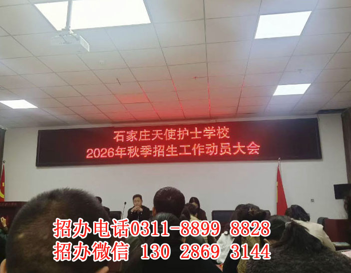 石家莊天使護士學校招生簡章 石家莊天使護士學校2026年秋季招生時間